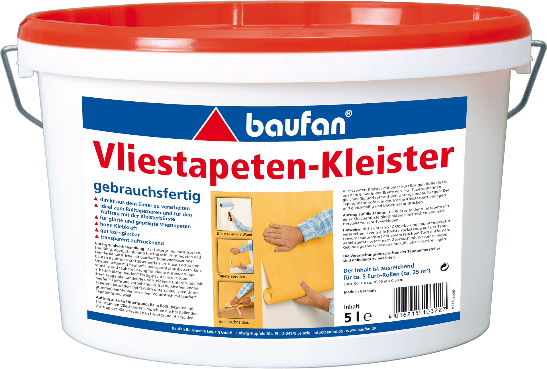 Baufan Vliestapeten-Kleister