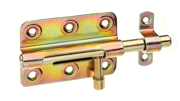 Bolzenriegel mit befestigter Schlaufe