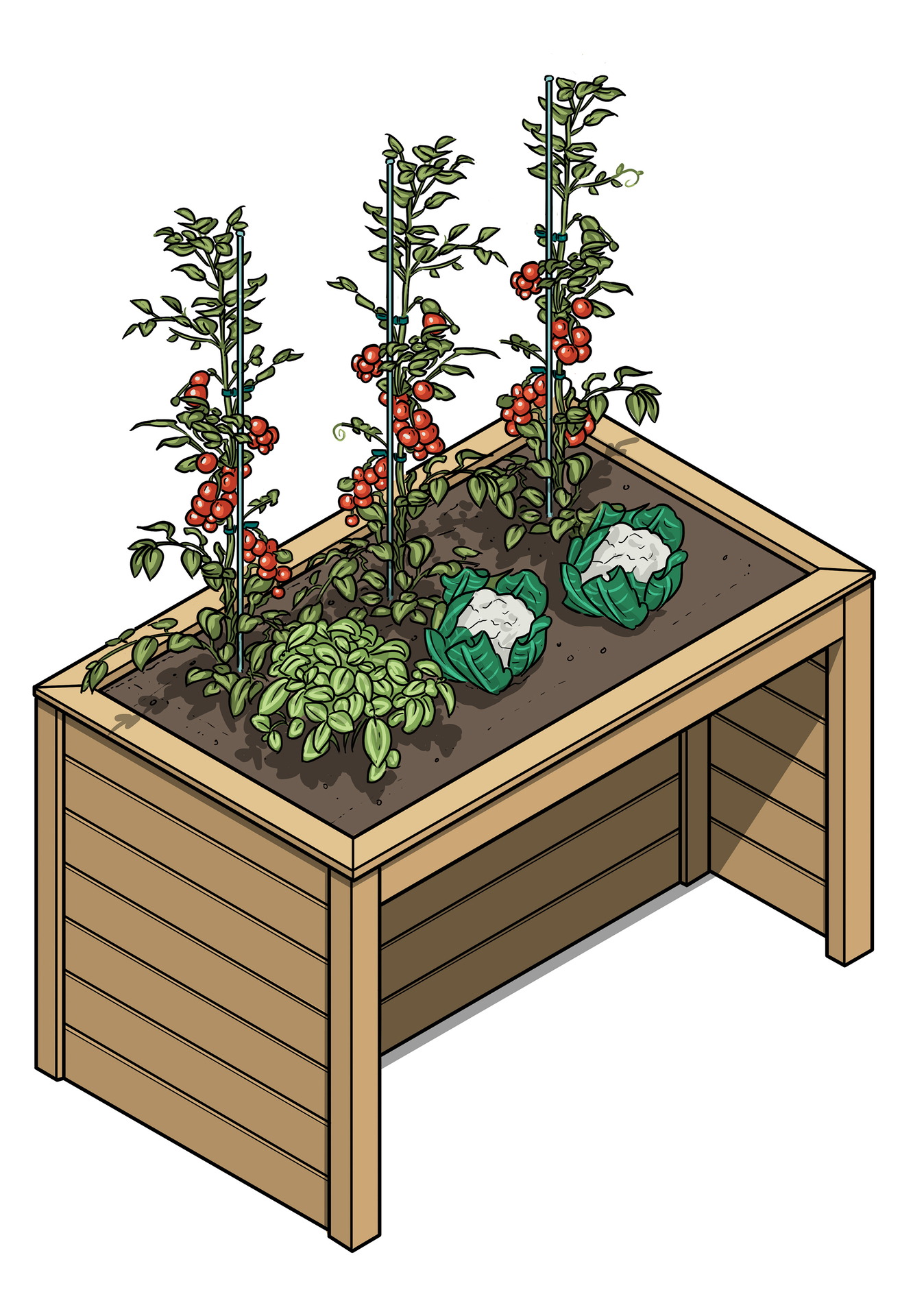 Profi Hochbeet für Rollstuhlfahrer