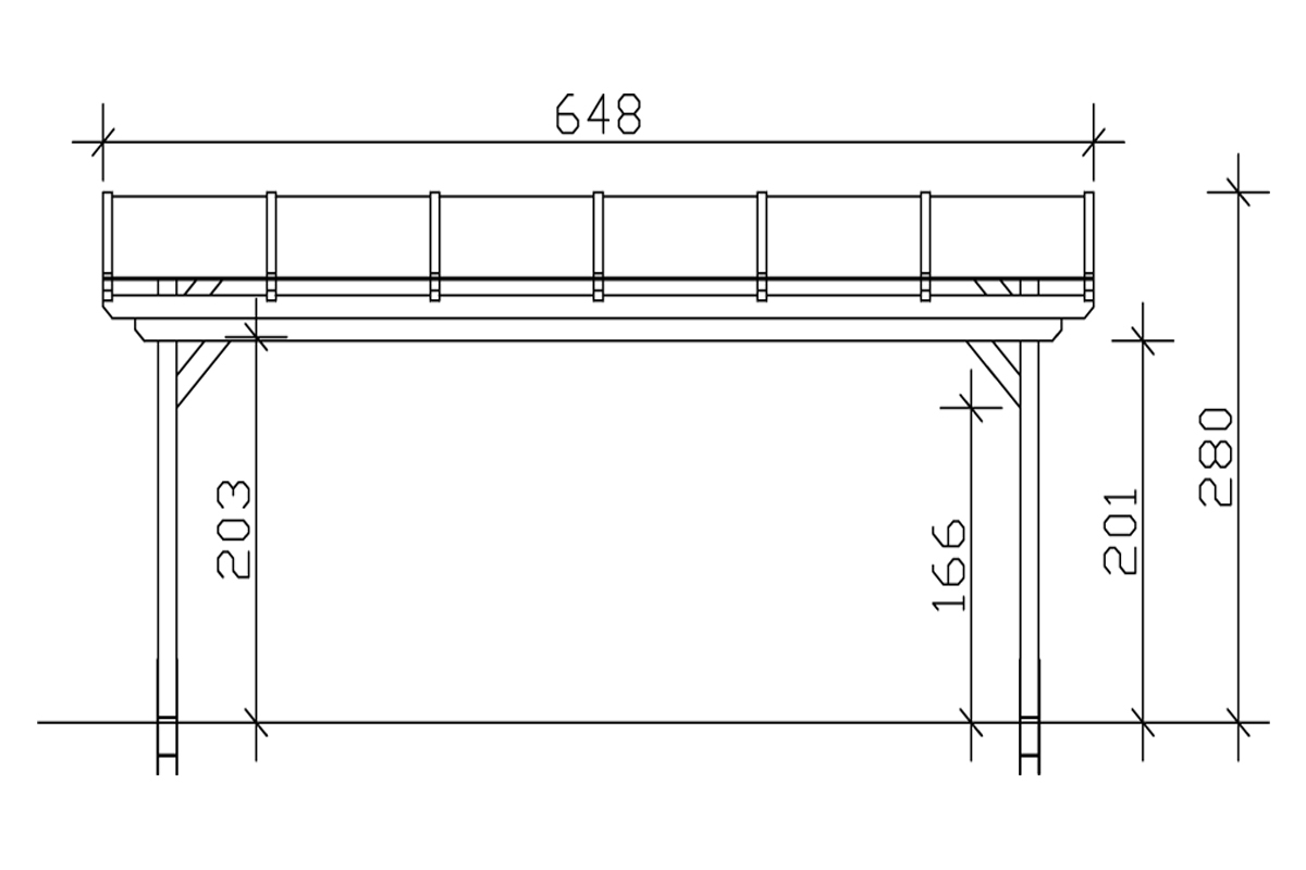 Terrassenüberdachung Sanremo