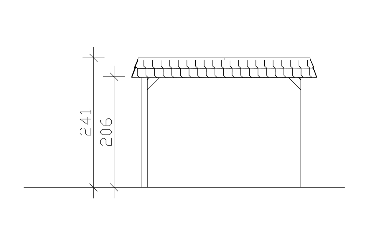 Carport Spreewald bei leitermann.de günstig kaufen Carport Spreewald