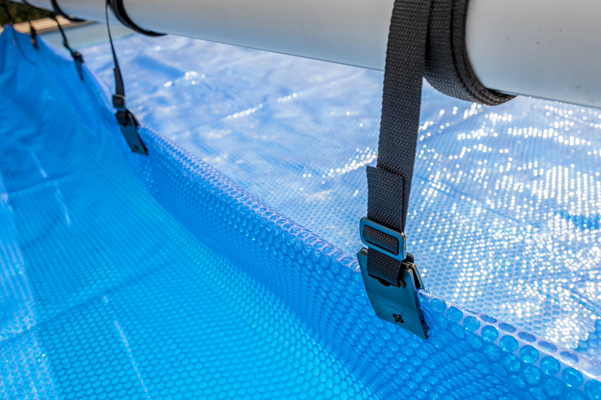 Aluminium Cover Roller für Einbaubecken