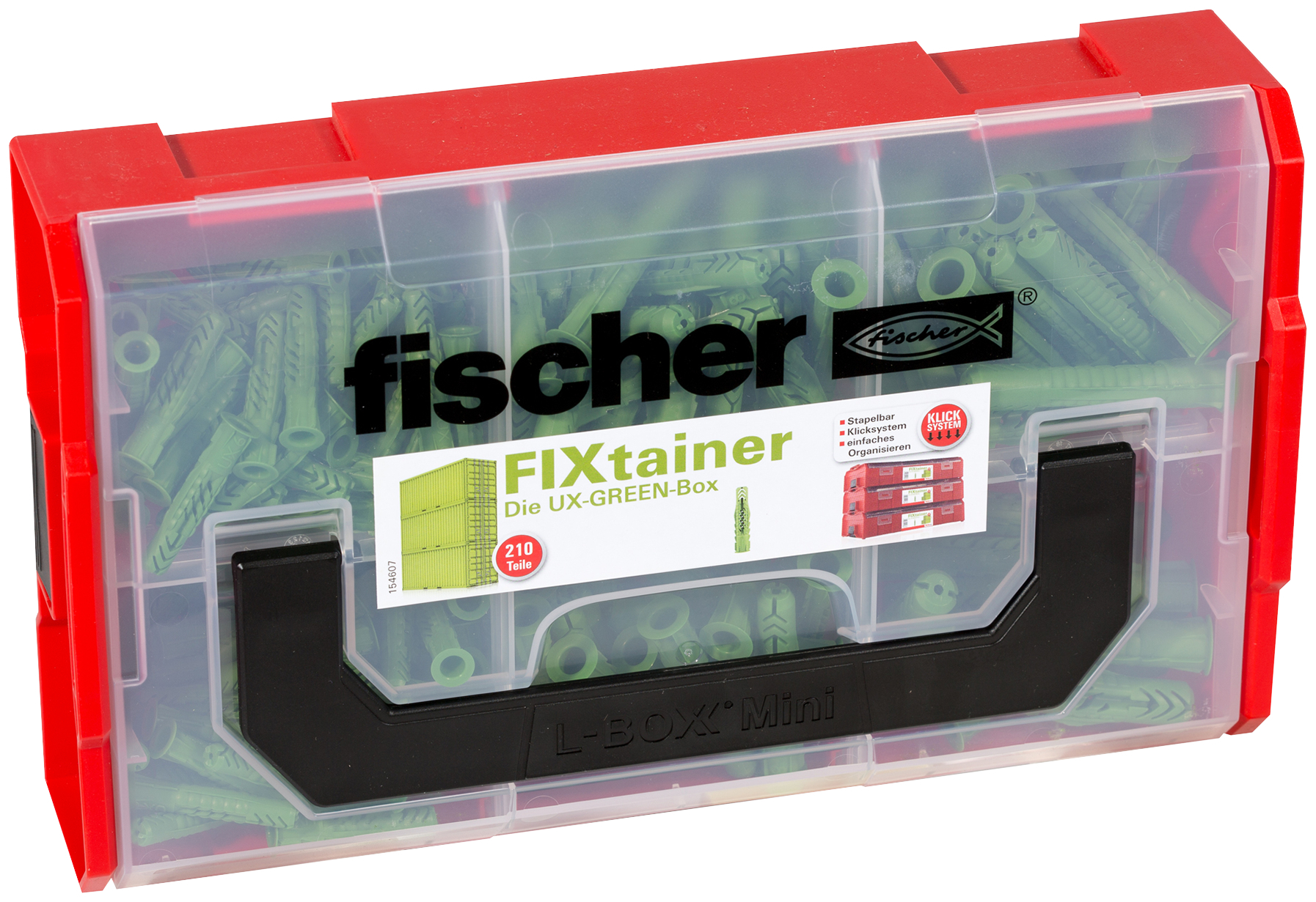 Fischer FIXtainer UX-Green-Sortimentsbox