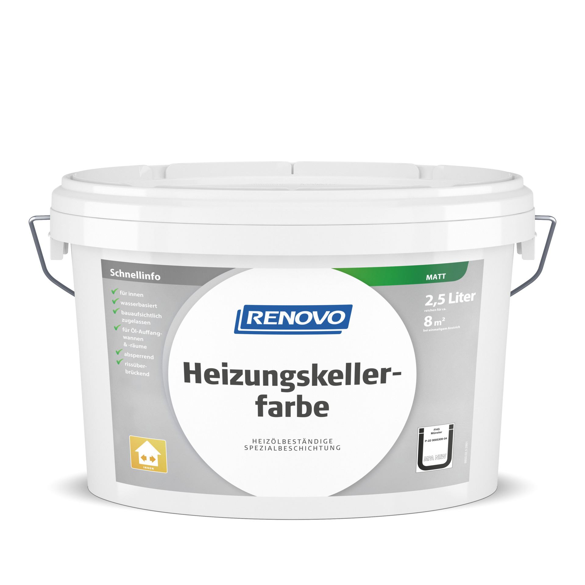 Heizungskellerfarbe matt