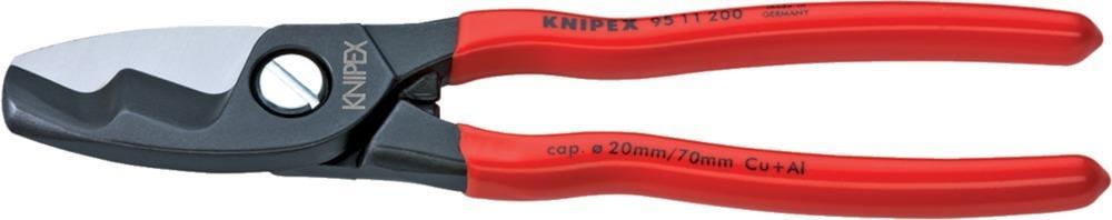 Kabelschere mit Kunststoff-Griffen 200mm KNIPEX
