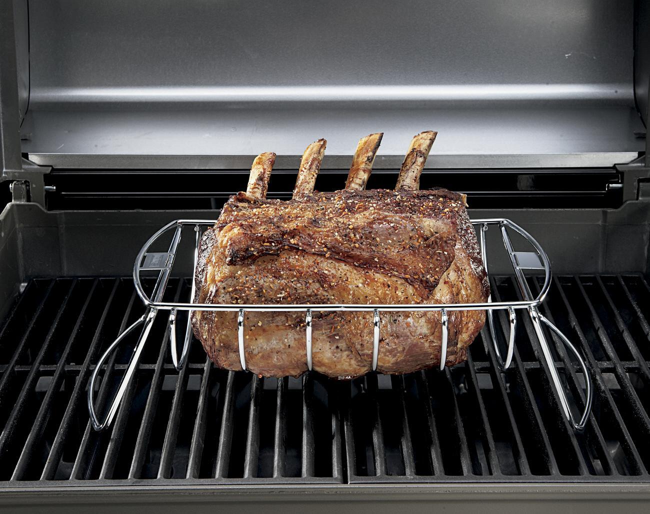 Spare-Rib-Halter und Bratenkorb bei leitermann.de günstig kaufen Spare-Rib-Halter und Bratenkorb