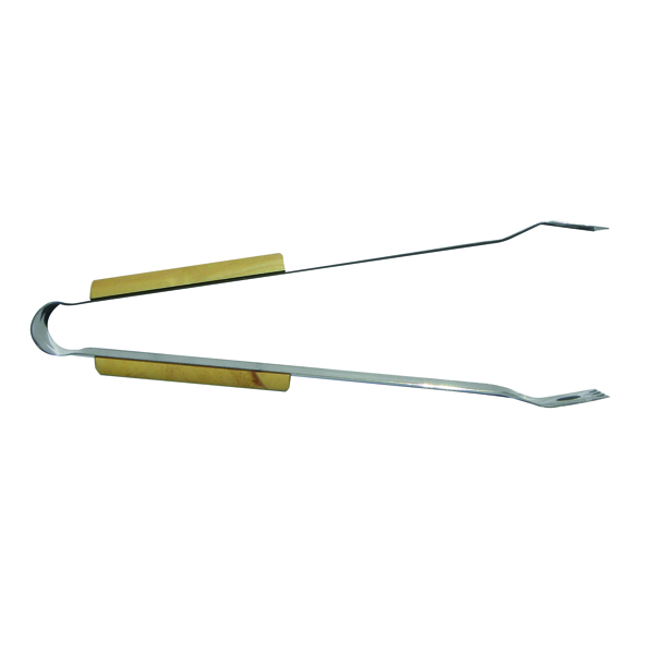 Mr. Gardener Grillzange mit Holzgriff