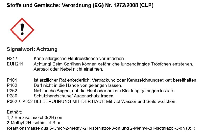 Voll- und Abtönfarbe