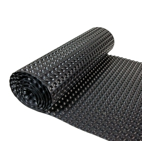 Hochbeet-Noppenfolie 0,9x6,5 m Schwarz