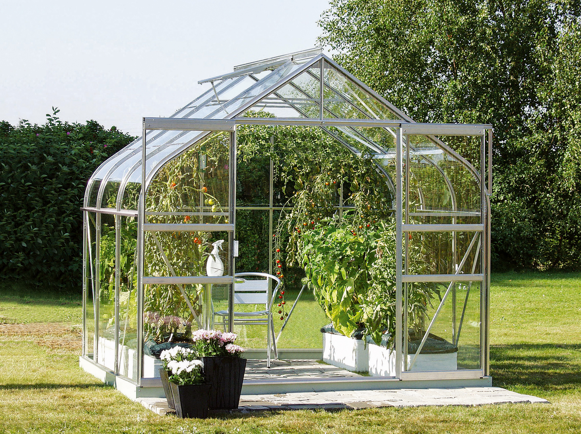 Gewächshaus Dione 5000, inkl. Fundament