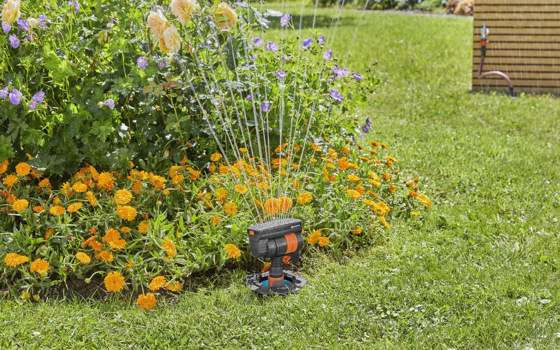 Sprinklersystem Pipeline Viereckregner