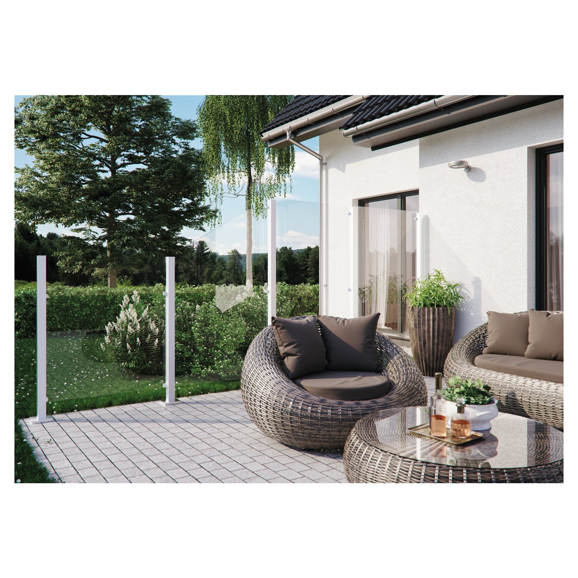 VETRO Glasscheibe Klarglas