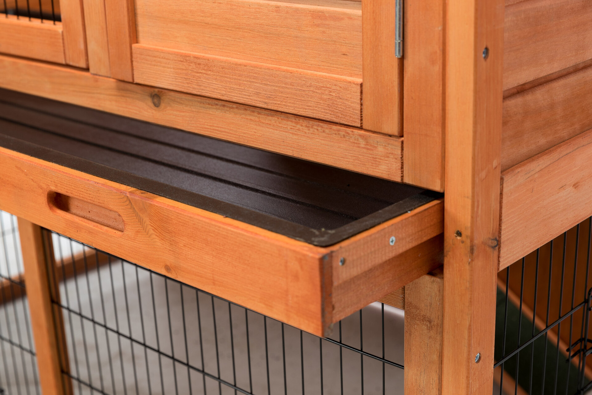 Kleintierstall mit Freilaufgehege bei leitermann.de günstig kaufen Kleintierstall mit Freilaufgehege