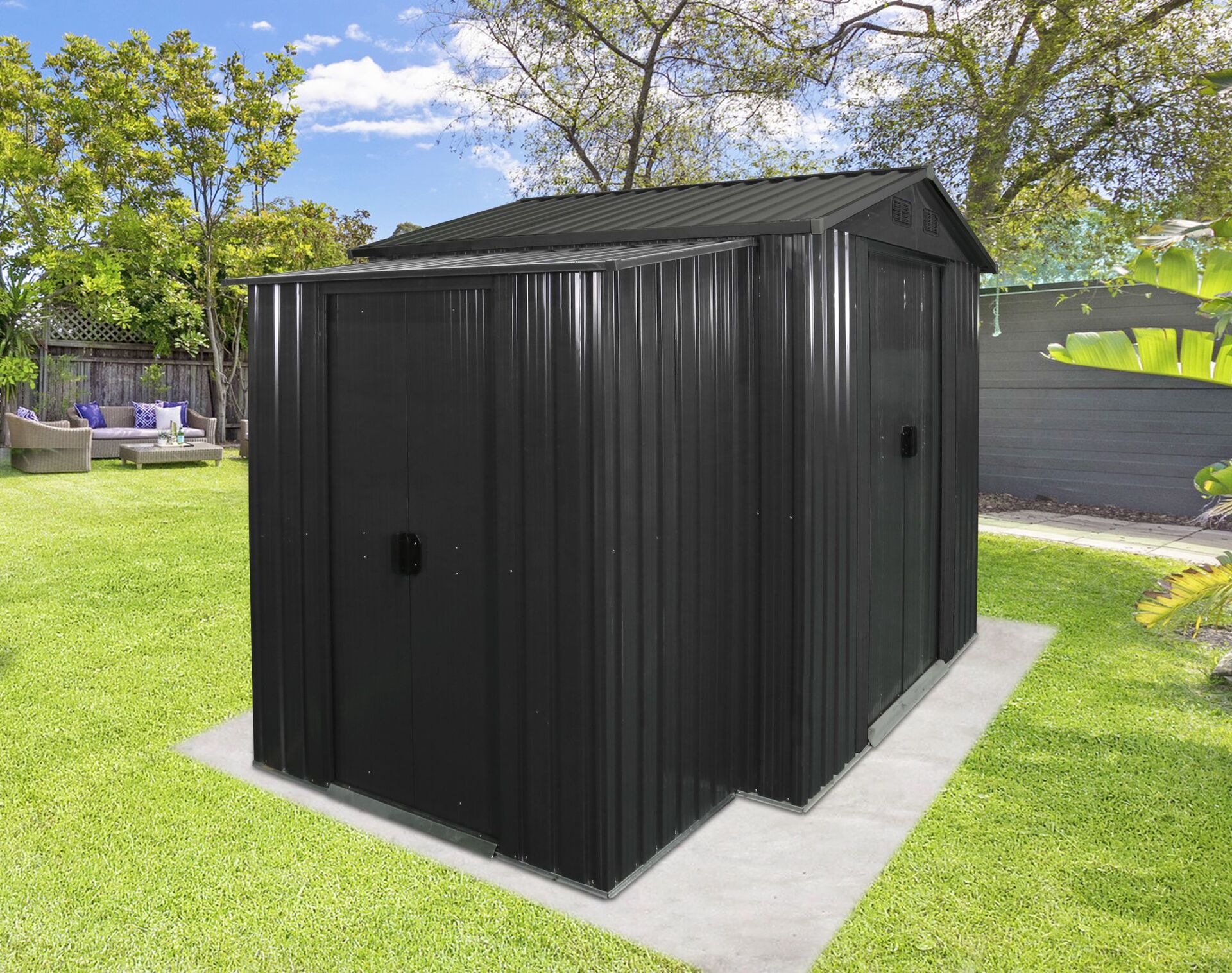 Anbauraum für Gerätehäuser