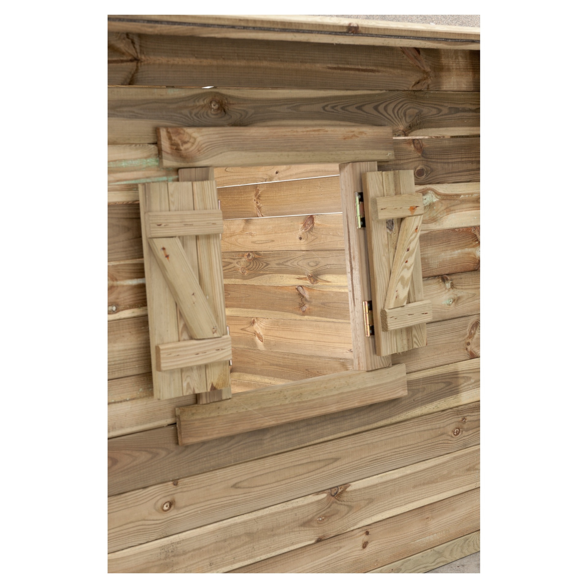 Kinderspielhaus STEFFI B 120xT 120xH 160 cm bei leitermann.de günstig kaufen Kinderspielhaus STEFFI B 120xT 120xH 160 cm