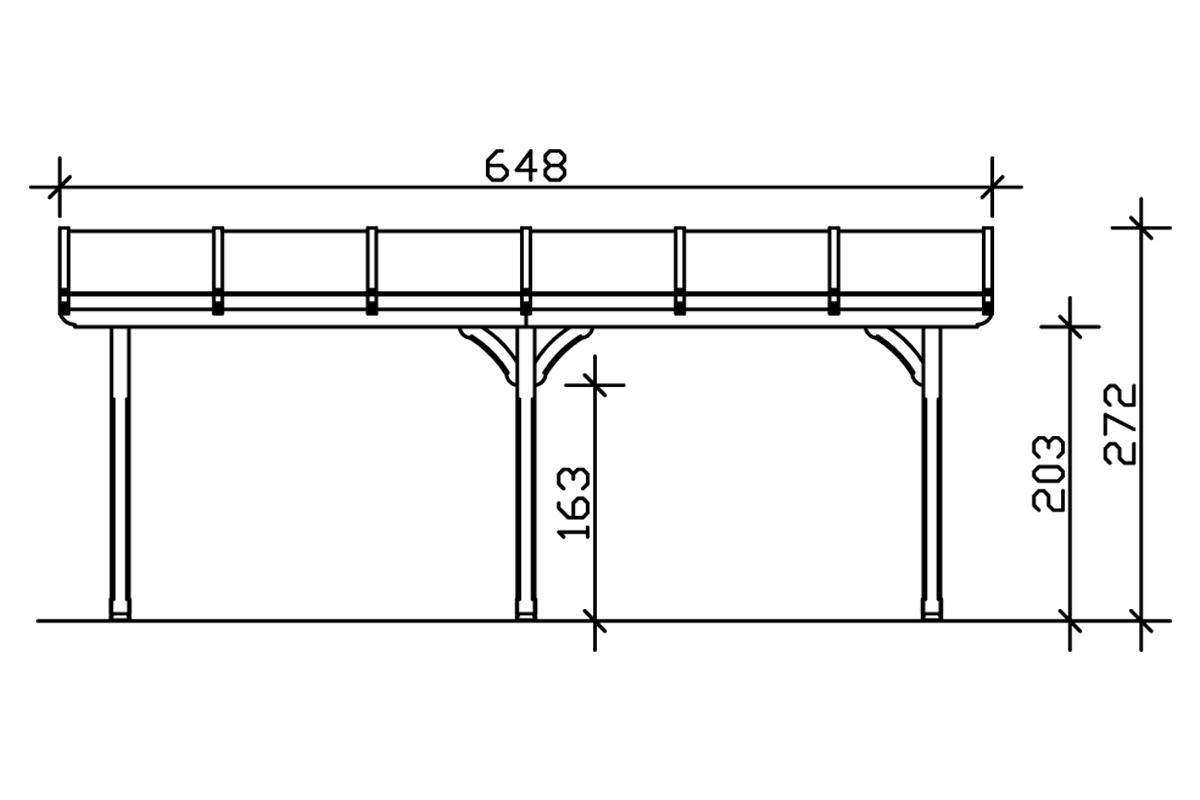 Terrassenüberdachung Rimini bei leitermann.de günstig kaufen Terrassenüberdachung Rimini