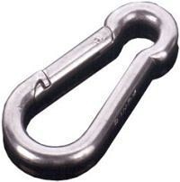 Feuerwehr-Karabinerhaken verzinkt 140 x 12mm