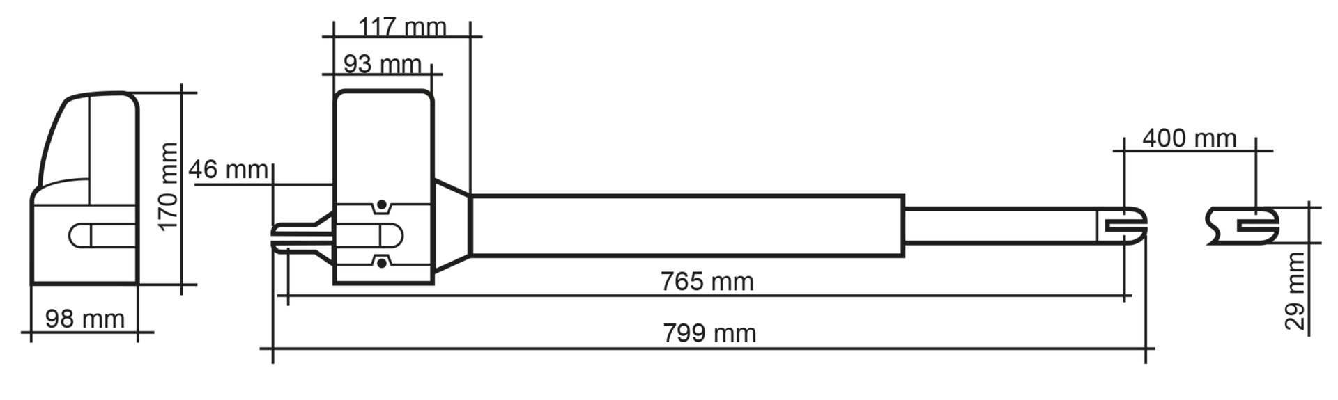 Drehtorantrieb TWIN 300