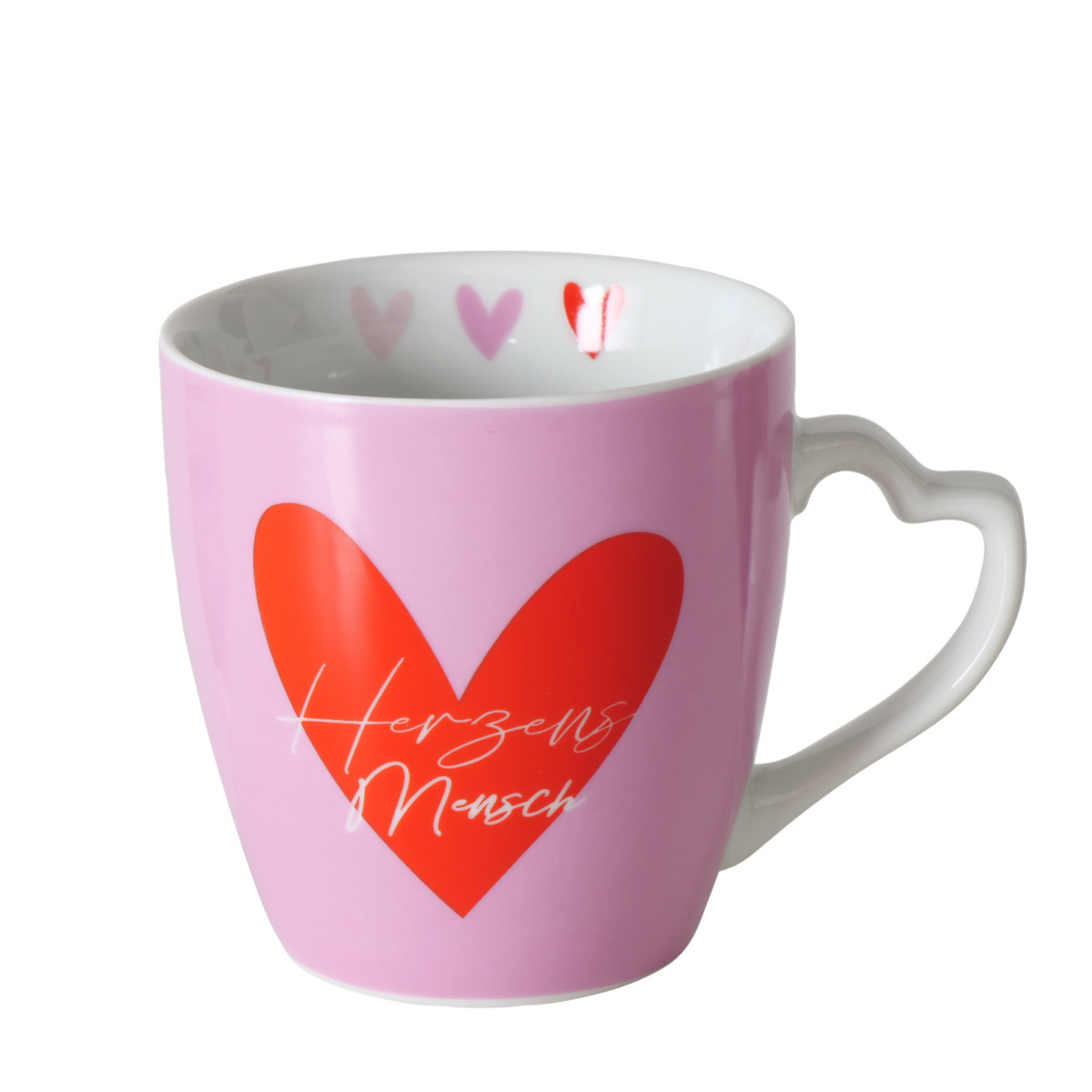 Jumbobecher Herzensmensch, 2-fach sortiert