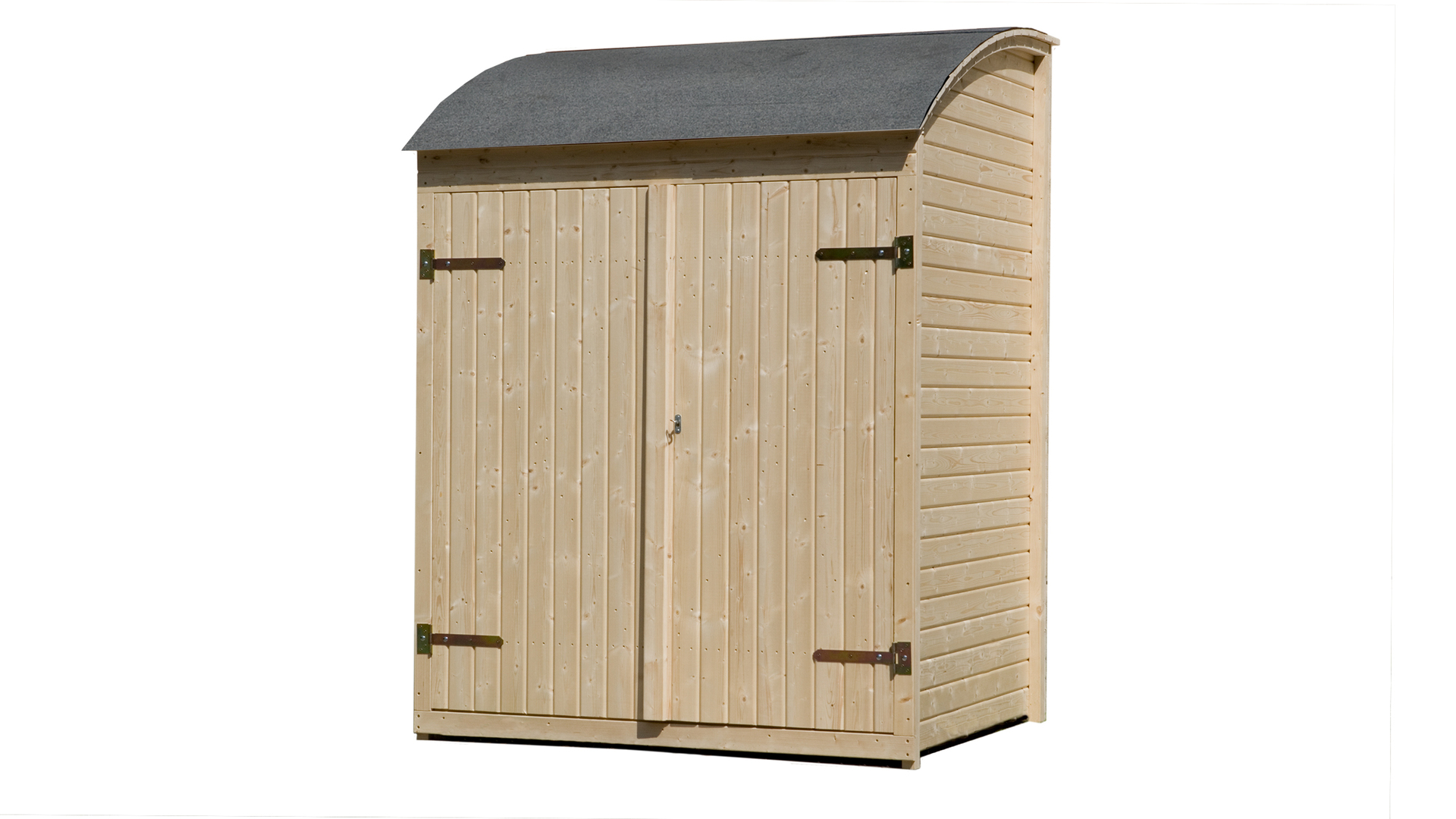 Fahrrad und Mehrzweckbox natur