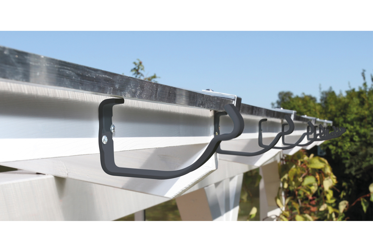 Regenrinnen-Set 812cm (2er-Set), Stahl