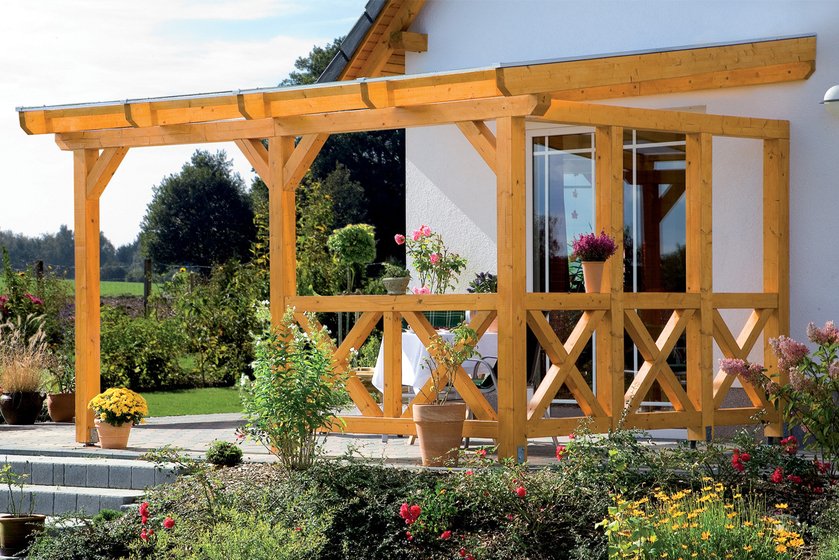 Seitenwand Andreaskreuz, Wandanbau Fichte bei leitermann.de günstig kaufen Seitenwand Andreaskreuz, Wandanbau Fichte