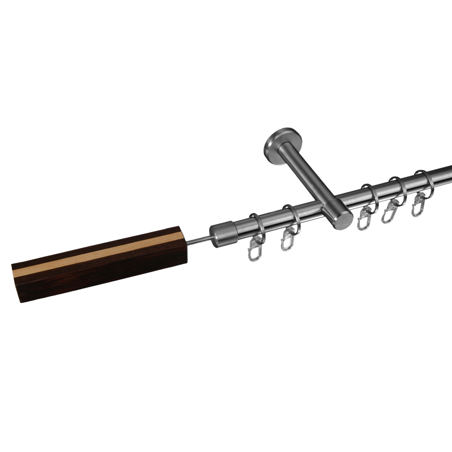 Gardinenstange Viborg 16 mm Stilgarnitur aus Edelstahl