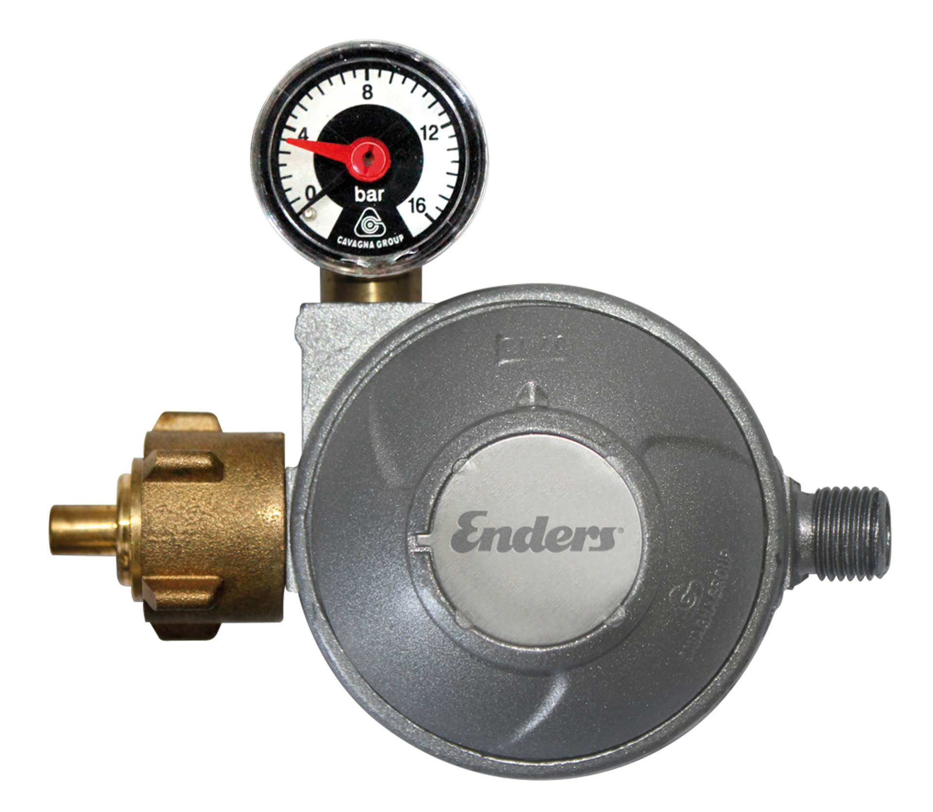 Enders Colsman Gasdruckregler mit Manometer