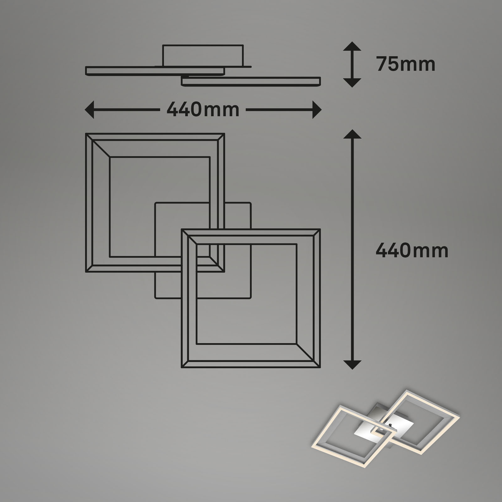 LED Deckenleuchte bei leitermann.de günstig kaufen LED Deckenleuchte