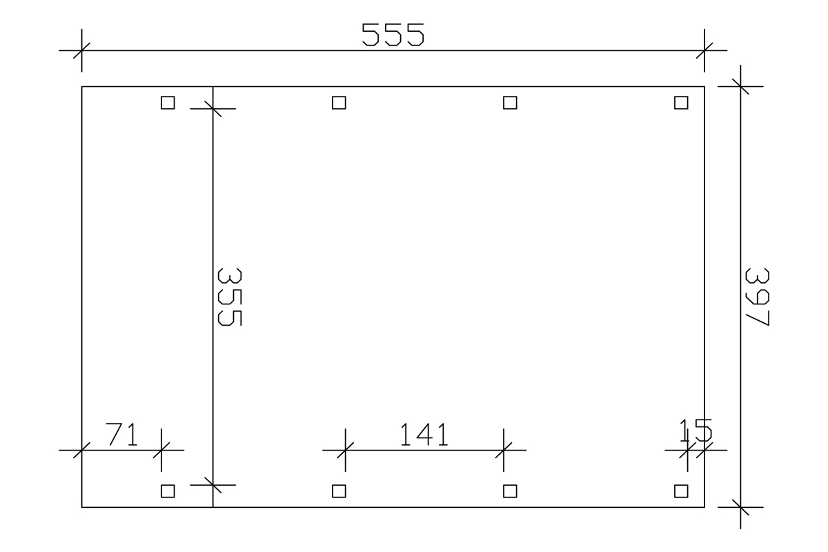 Carport Friesland bei leitermann.de günstig kaufen Carport Friesland
