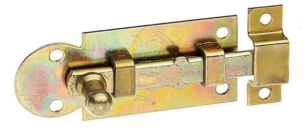 Fensterriegel mit Knopf gerade mit Schlaufe