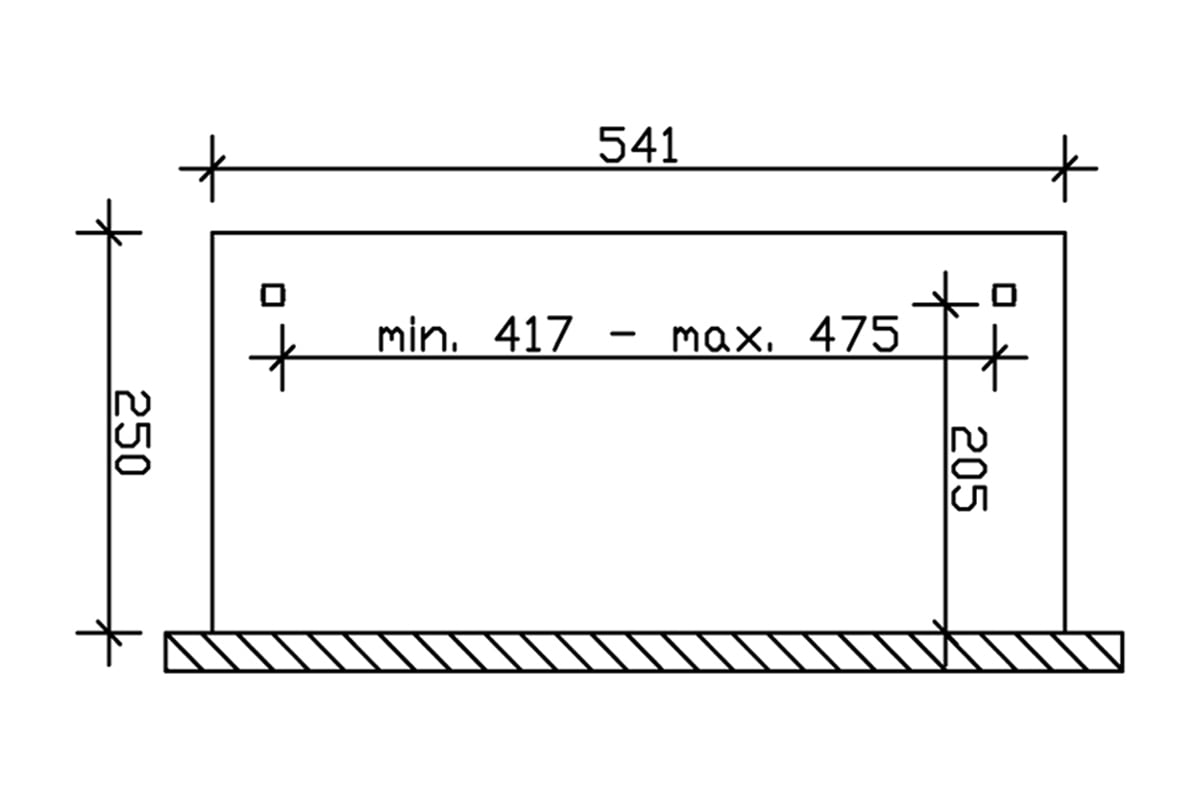 Terrassenüberdachung Ancona