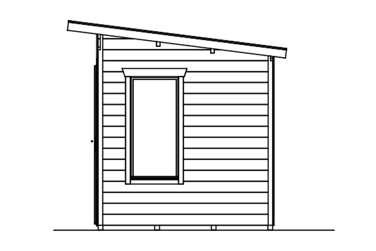 Gartenhaus Solna, 300x215cm