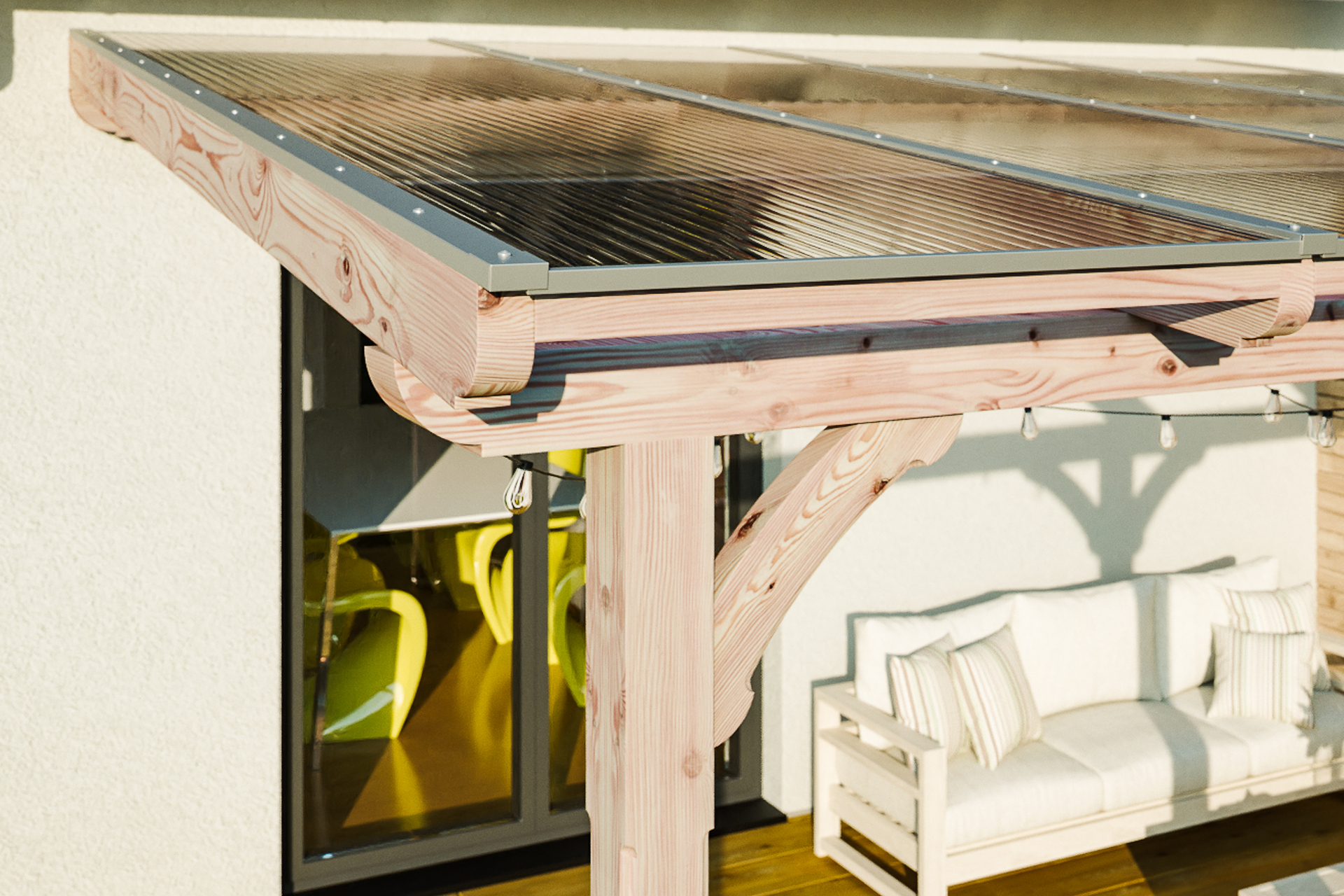 Terrassenüberdachung Rimini bei leitermann.de günstig kaufen Terrassenüberdachung Rimini