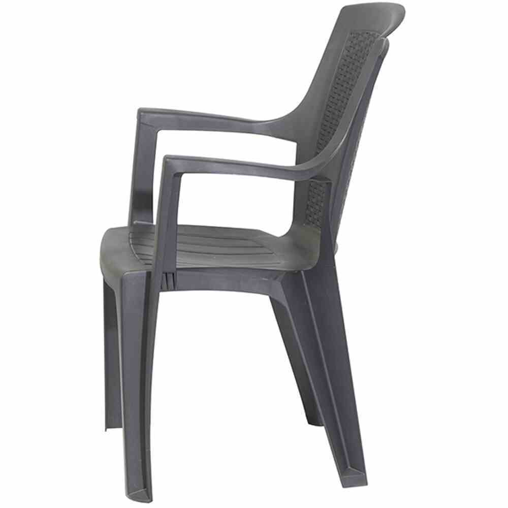 Eden Stapelsessel Anthrazit bei leitermann.de günstig kaufen Eden Stapelsessel Anthrazit