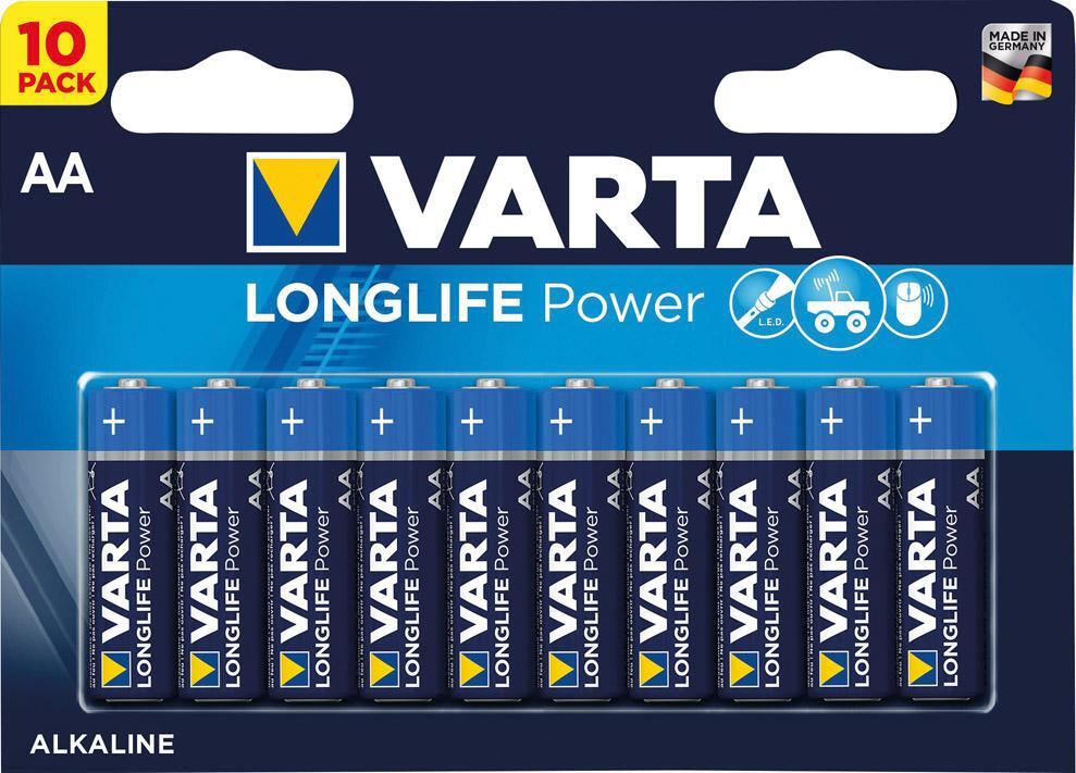 Varta Batterie High Energy 10x AA 2900mAh
