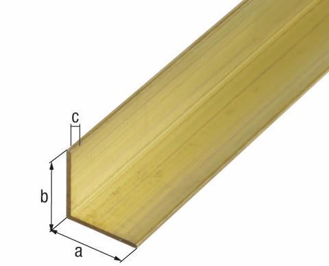 Winkelprofil Messing