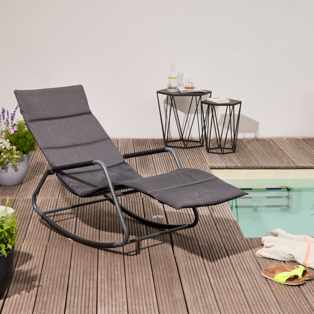 Schaukelliege Aliano mit Kissen