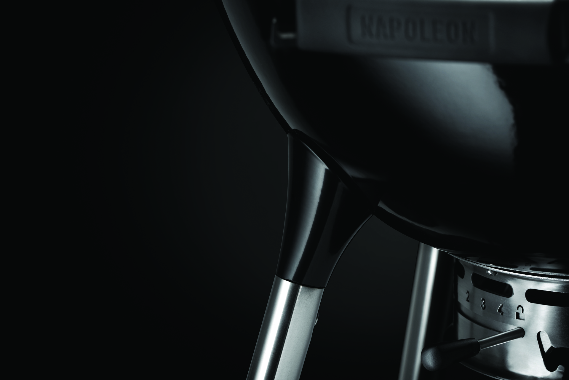 NK18 Holzkohle-Kugelgrill, schwarz