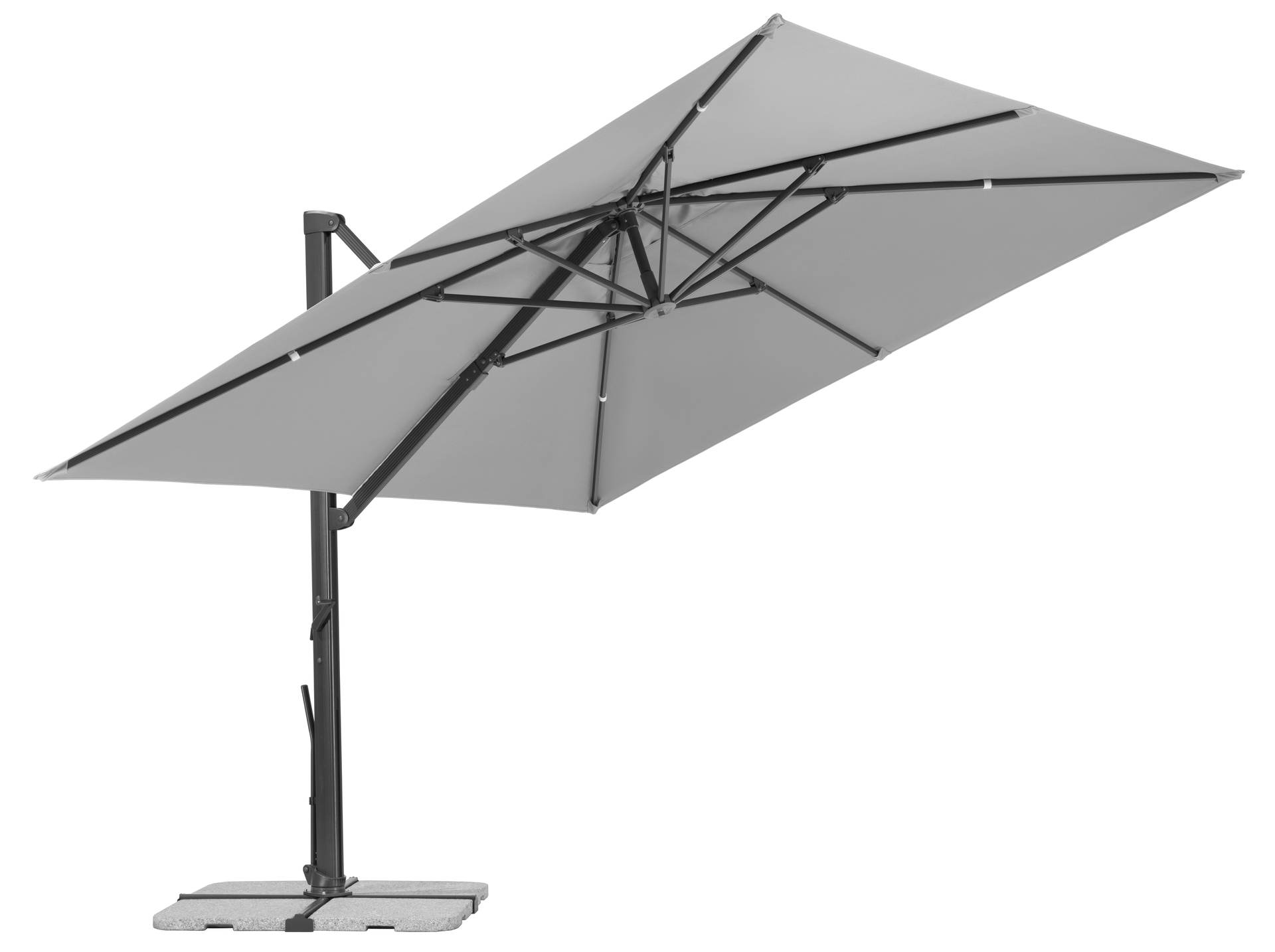 Ampelschirm Rhodos Smart 300x300cm