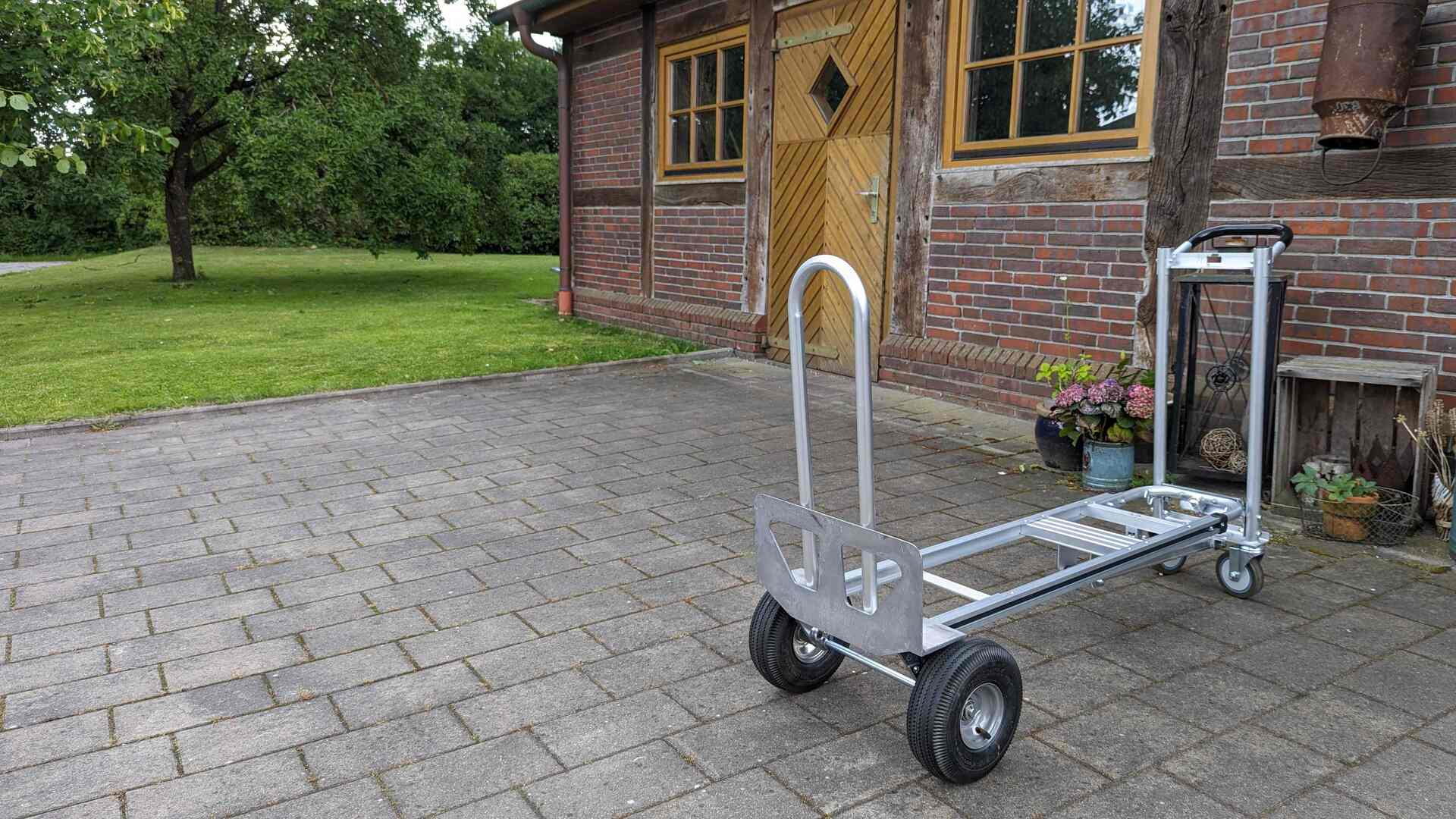 Alu-Multifunktions-Sackkarre 3 in 1 bei leitermann.de günstig kaufen Alu-Multifunktions-Sackkarre 3 in 1