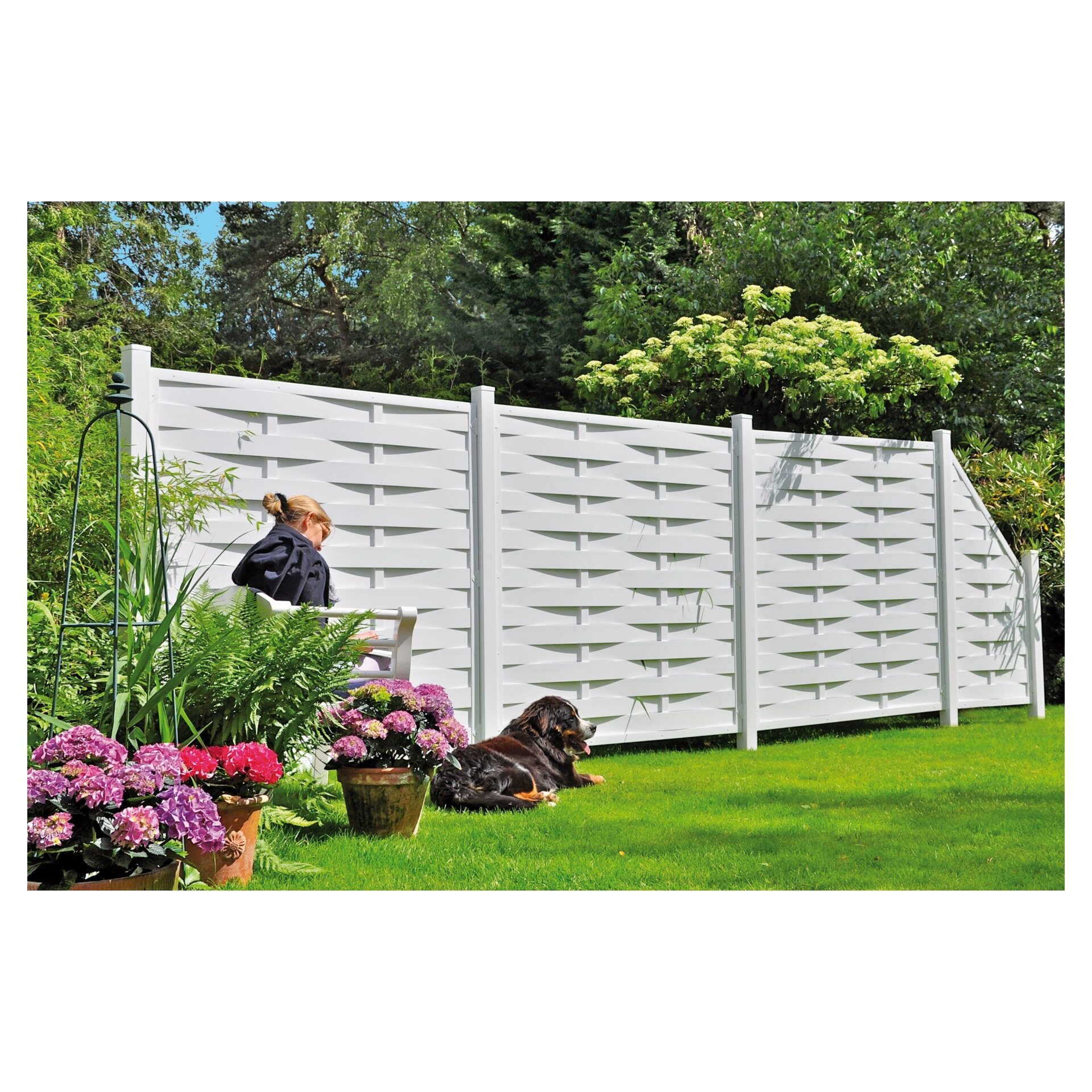 LIGHTLINE KS-LAMELLENZAUN 90x180/90 cm