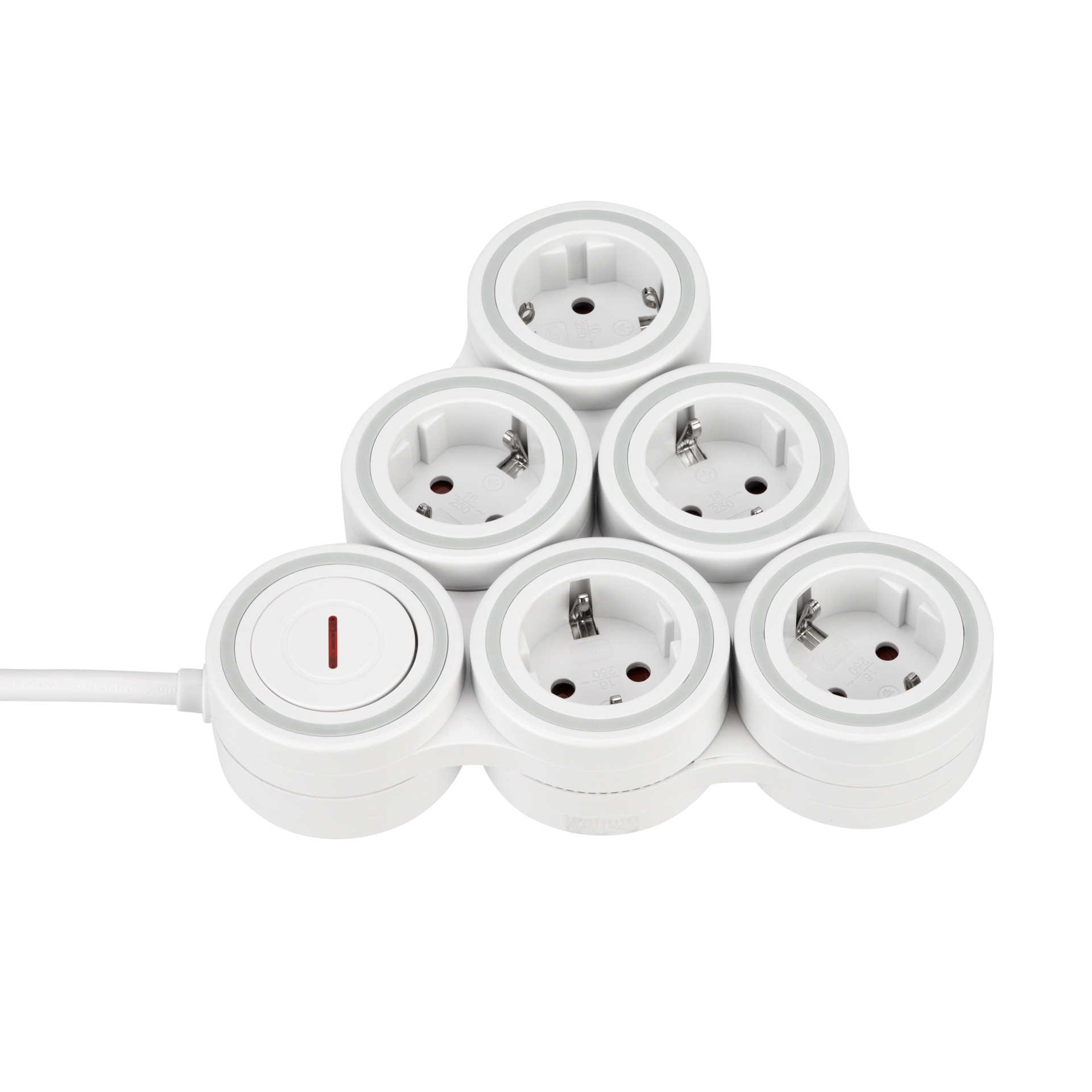 Steckdosenleiste S-Flex 5-fach mit Schalter, 1,4m bei leitermann.de günstig kaufen Steckdosenleiste S-Flex 5-fach mit Schalter, 1,4m