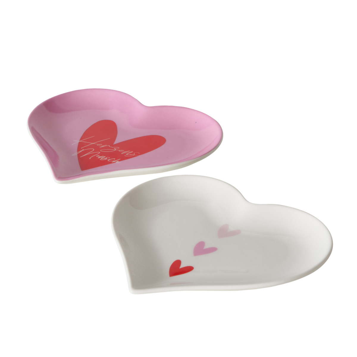 Teller Herzensmensch, 2-fach sortiert bei leitermann.de günstig kaufen Teller Herzensmensch, 2-fach sortiert