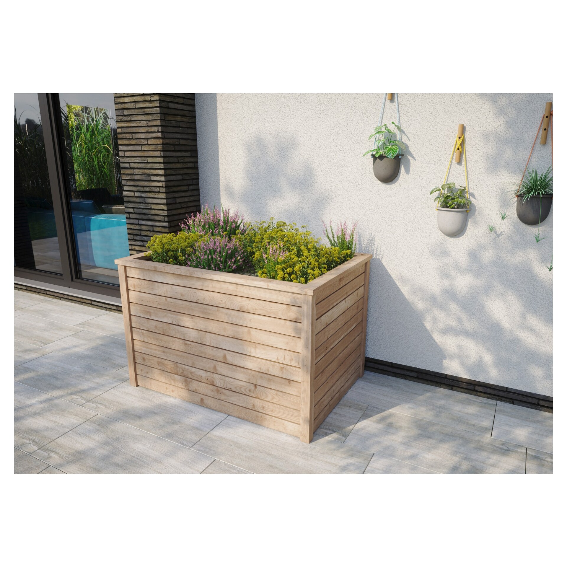 VEIJLE-Hochbeet LÄRCHE B 125xH 80xT 85 cm bei leitermann.de günstig kaufen VEIJLE-Hochbeet LÄRCHE B 125xH 80xT 85 cm