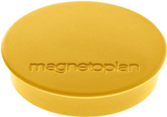 Magnet D=30mm VE=10 Haftkraft 700 g gelb 1 Stück