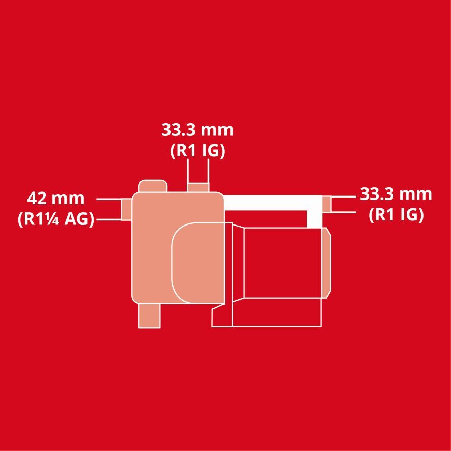 Hauswasserautomat GE-AW 1246 N FS bei leitermann.de günstig kaufen Hauswasserautomat GE-AW 1246 N FS