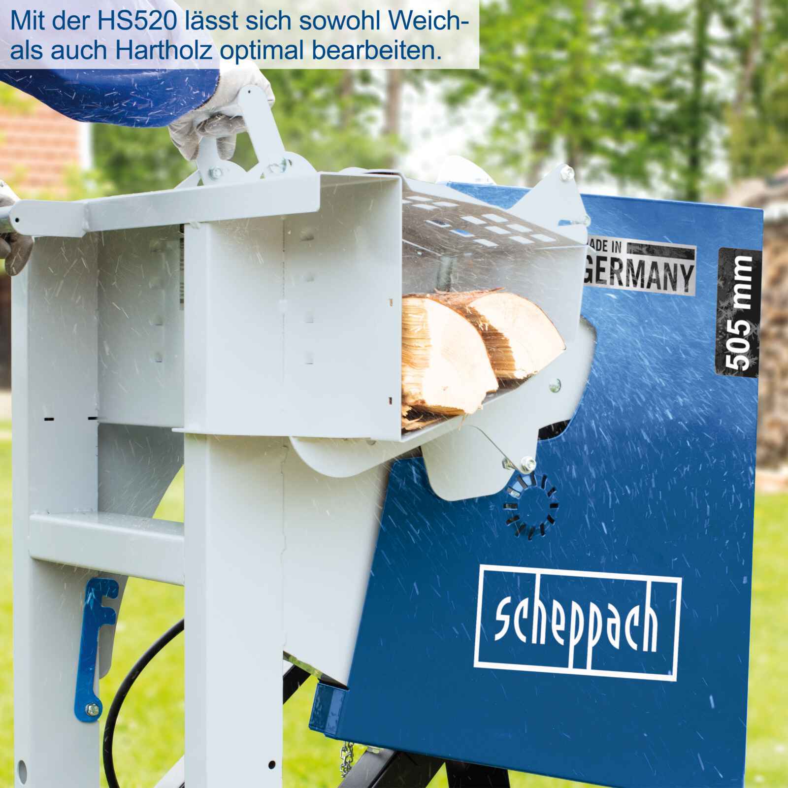 Wippsäge HS 520, 400V 50Hz, 505mm