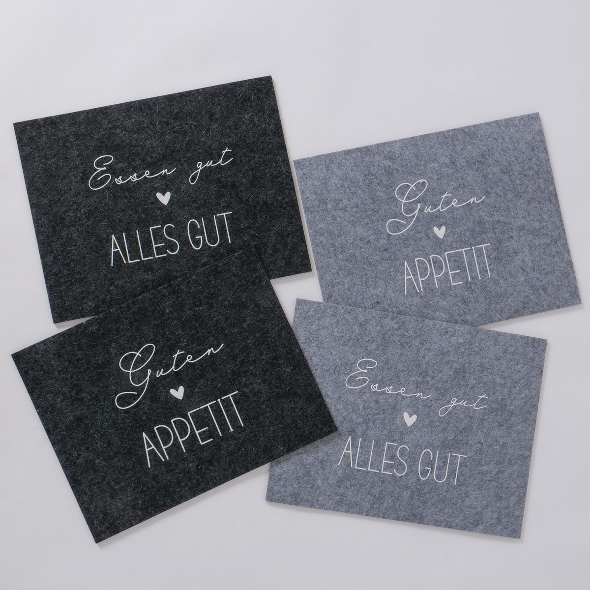 Tischset Appetit, 4-fach sortiert bei leitermann.de günstig kaufen Tischset Appetit, 4-fach sortiert