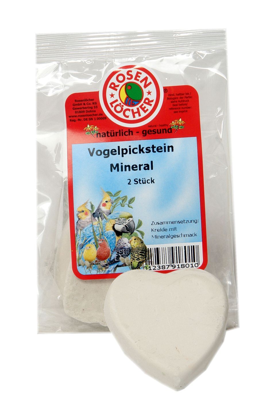 Vogelpickstein mit Mineral bei leitermann.de günstig kaufen Vogelpickstein mit Mineral
